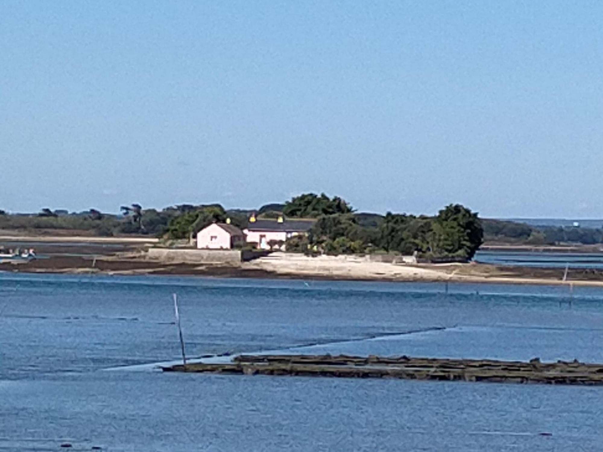Au Calme, Les Pieds Dans L'Eau, 106 Route De La Pointe De Ruault 56370 Sarzeau Apartment Bagian luar foto